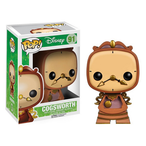 Funko Pop Disney Cogsworth 91