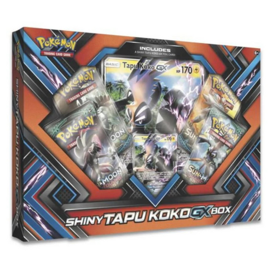 Pokemon Shiny Tapu Koko GX Box