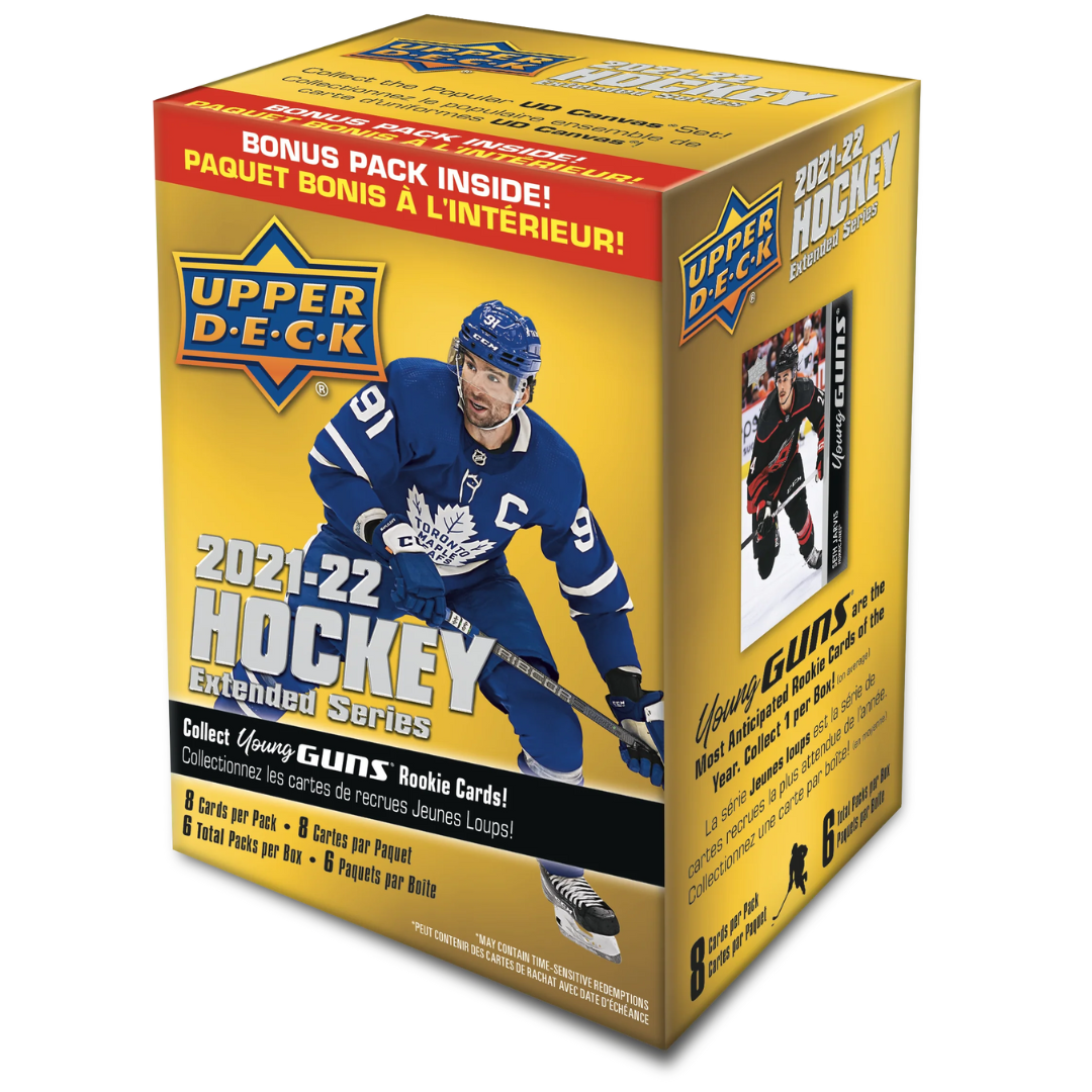 2021-22 Upper Deck Extended Series Hockey Blaster Box