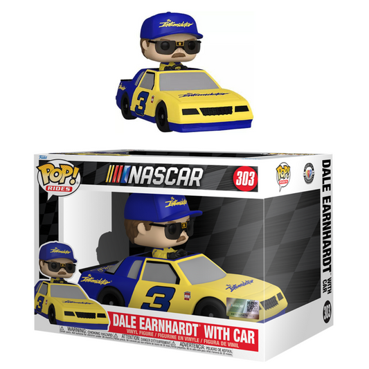 Funko Pop Rides Nascar Dale Earnhardt with Car 303
