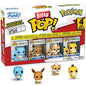 Pokemon Bitty Pop 4 Pack Featuring Squirtle, Eevee, Growlithe &amp; Psyduck