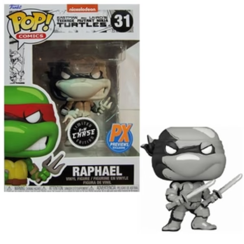 Funko Pop Teenage Mutant Ninja Turtles Raphael 31 PX Chase