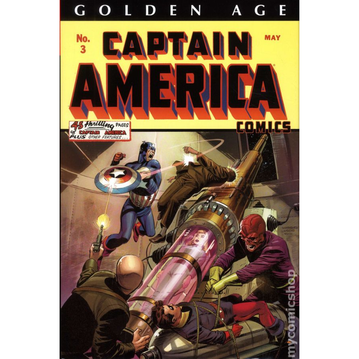 Golden Age Captain America Omnibus Vol. 1 Hardcover