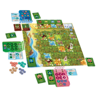 Donald Duck in Happy Camper Board Game