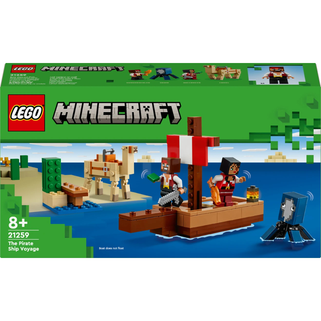 Lego Minecraft 21259 The Pirate Ship Voyage