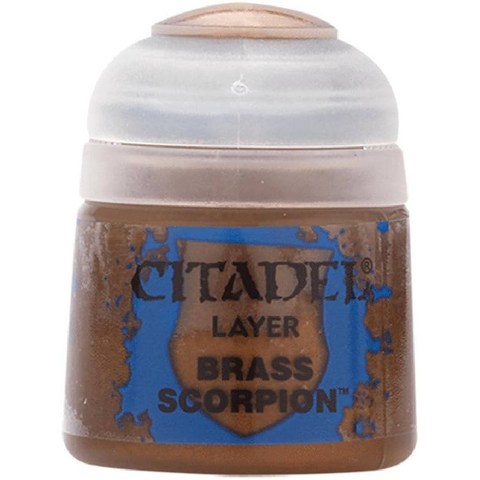 Games Workshop Warhammer Paint Citadel Layer Brass Scorpion 12ML