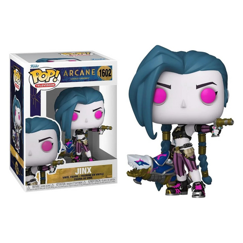 Funko Pop Television Arcane League of Legends LOL Jinx 1602
