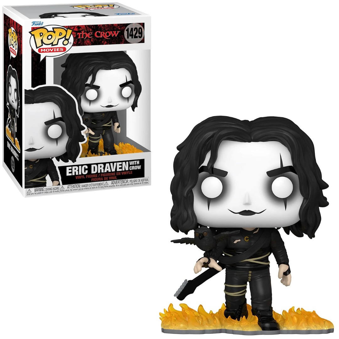 Funko Pop Movies The Crow Eric Draven with Crow 1429