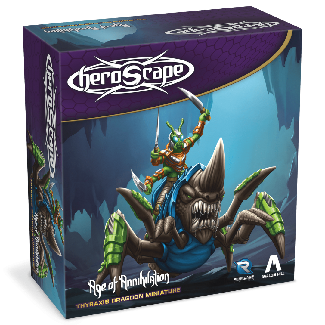 HEROSCAPE AGE OF ANNIHILATION THYRAXIS DRAGOON MINIATURE