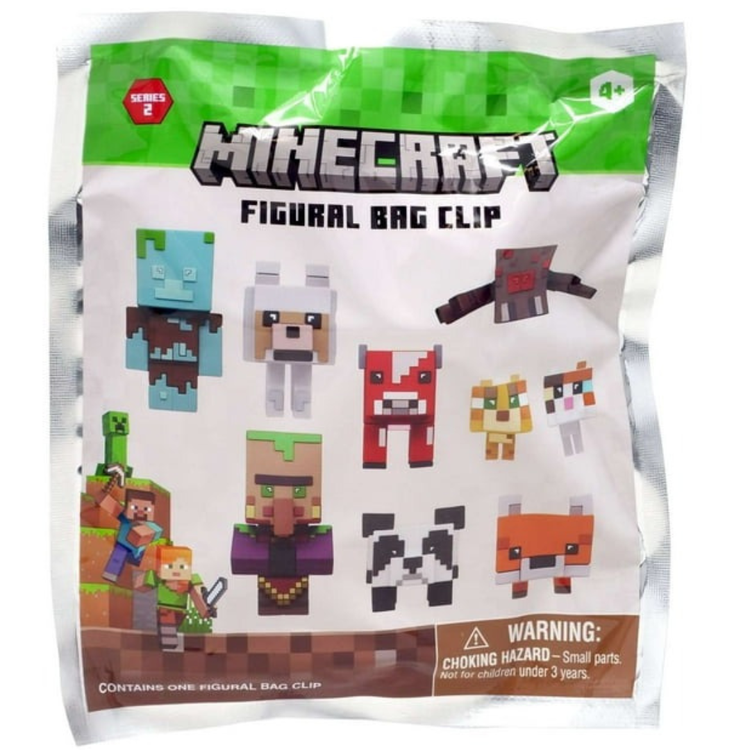 3D FOAM BAG CLIP MINECRAFT SERIES 2