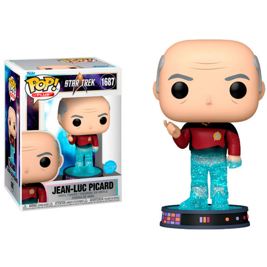 Funko Pop Plus Star Trek Jean-Luc Picard 1687 Glitter