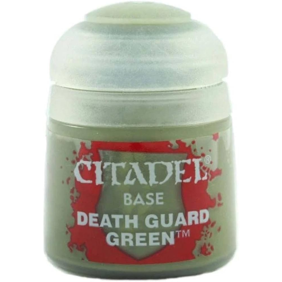 Games Workshop Warhammer Paint Citadel Base Death Guard Green 12ML
