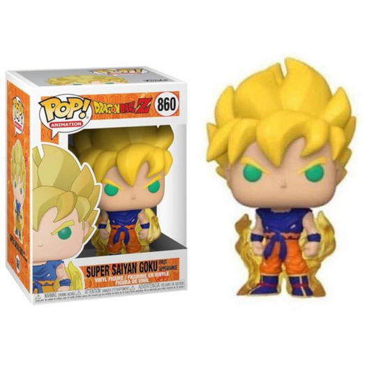 Funko Pop Anime Dragon Ball Z Super Saiyan Goku First Appearance 860