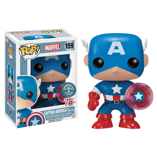 Funko Pop Marvel Captain America with Proton Shield 159 Underground Toys Exclusive