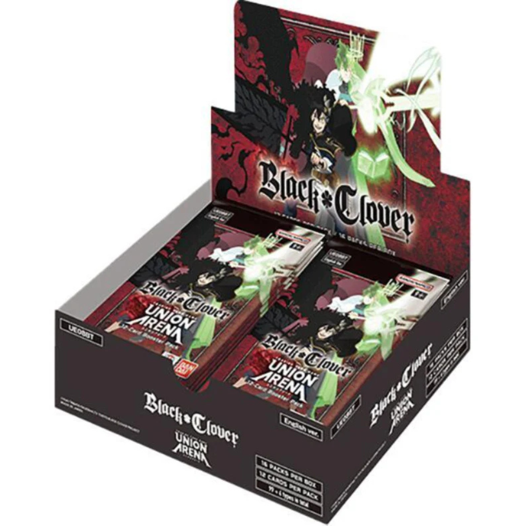 UNION ARENA BLACK CLOVER BOOSTER BOX