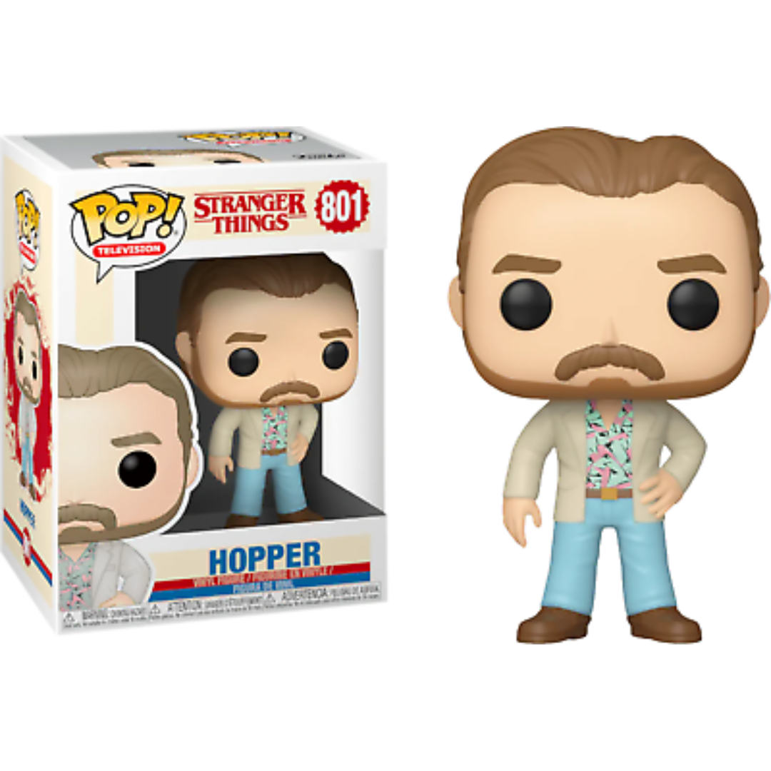 Funko Pop Television Stranger Things Hopper 801