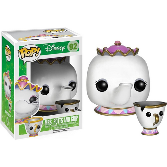 Funko Pop Disney Mrs. Potts & Chip 92
