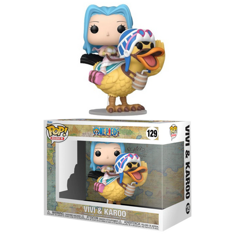 Funko Pop Rides Anime One Piece Viv & Karoo 129