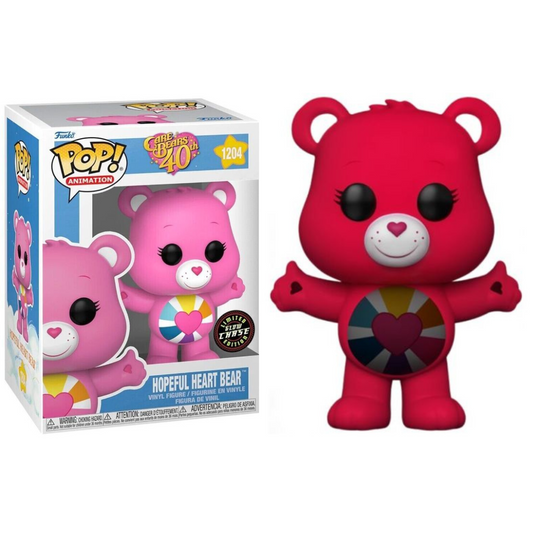Funko Pop Animation Care Bears 40th Hopeful Heart Bear 1204 Glow Chase