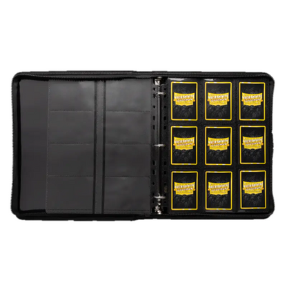 DRAGON SHIELD CARD CODEX ZIPSTER BINDER IRON GREY 9 POCKET
