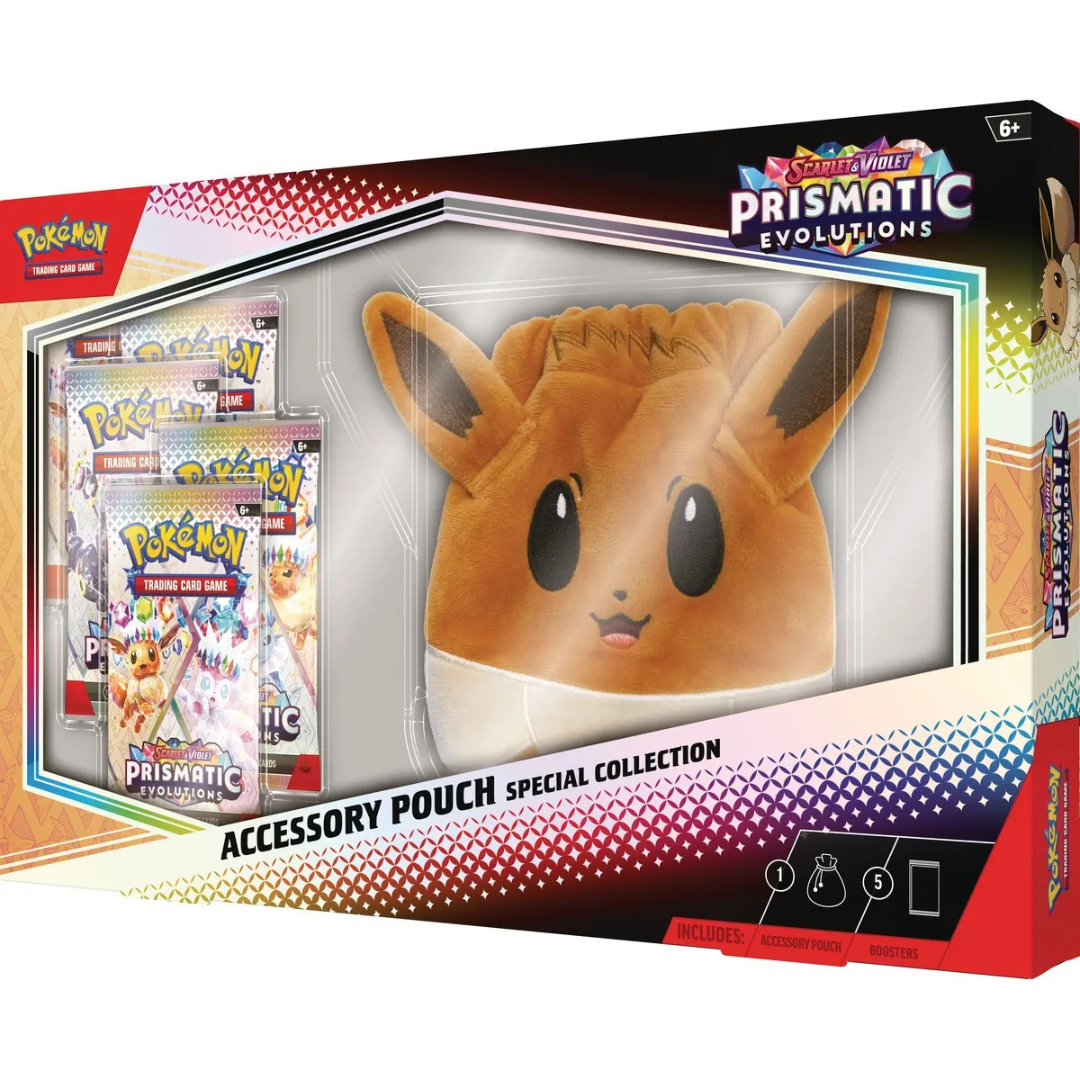 Pokemon Trading Card Game: Scarlet & Violet 8.5 – Prismatic Evolutions - Accessory Pouch Case