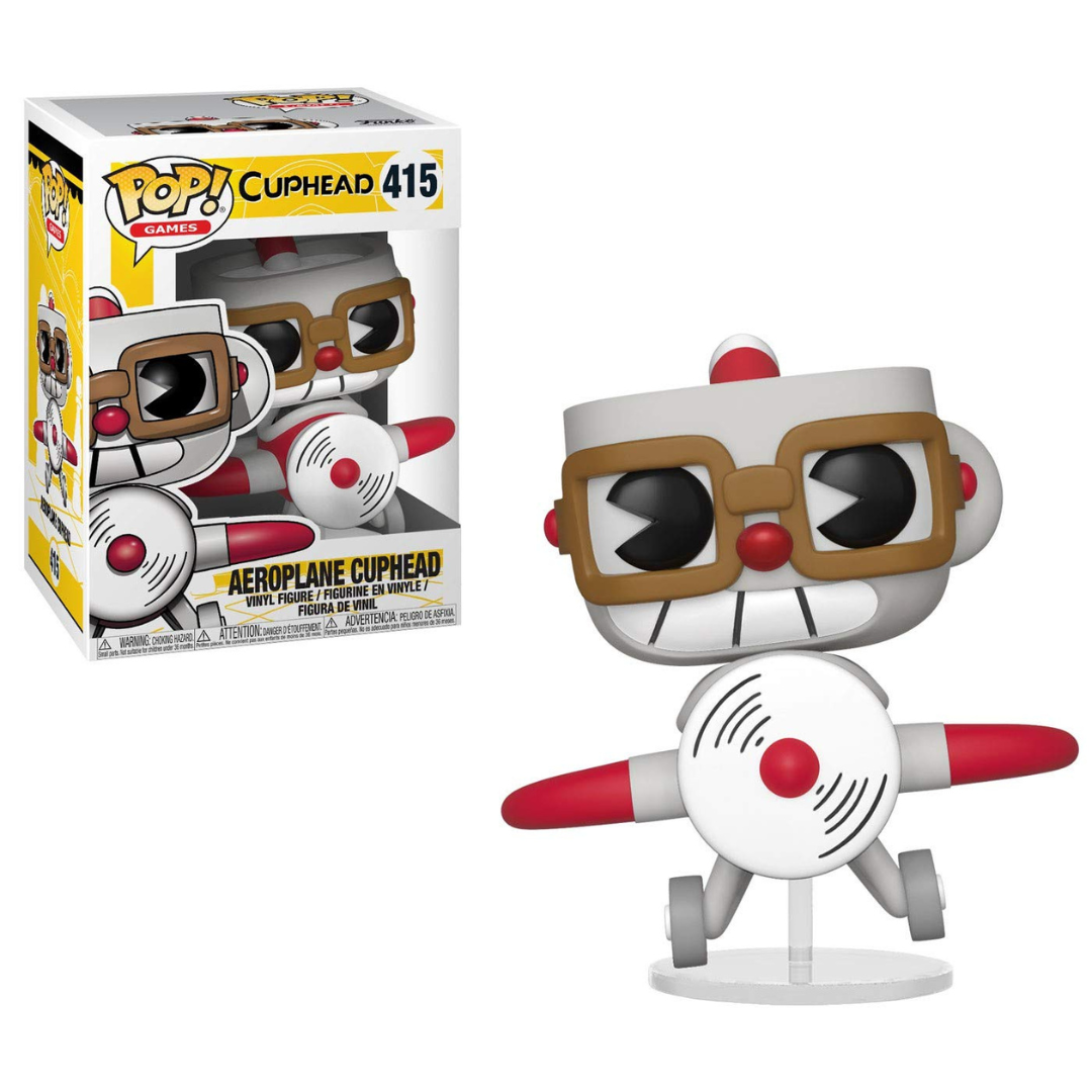 Funko Pop Games Cuphead Aeroplane Cuphead 415