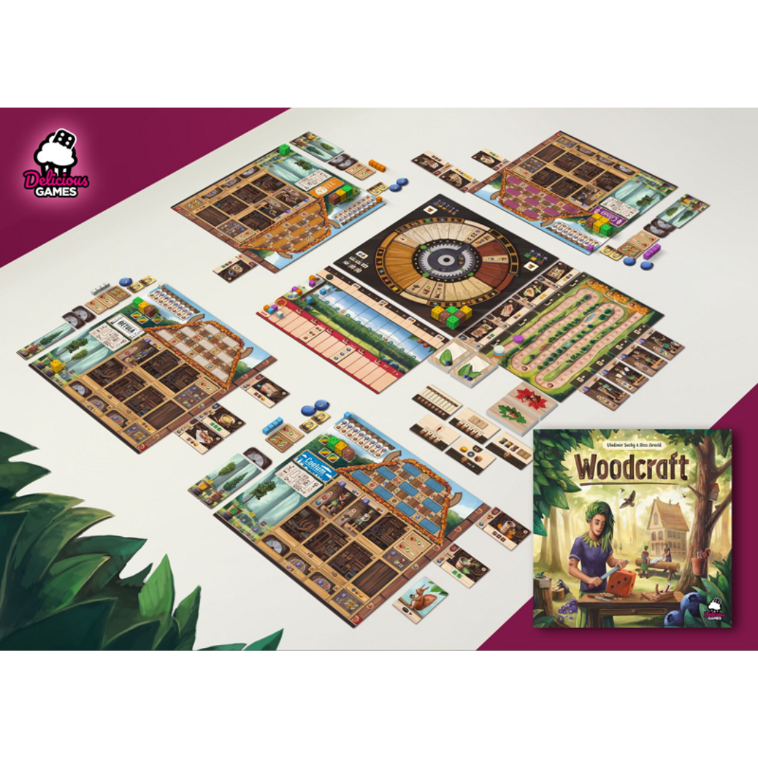 Board Games WOODCRAFT GAME