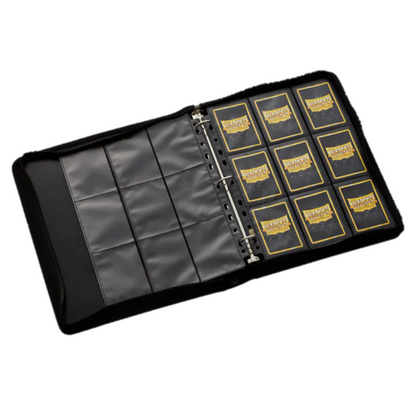 DRAGON SHIELD CARD CODEX ZIPSTER BINDER IRON GREY 9 POCKET