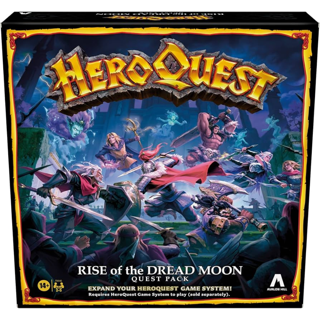 HERO QUEST RISE OF THE DREAD MOON EXPANSION