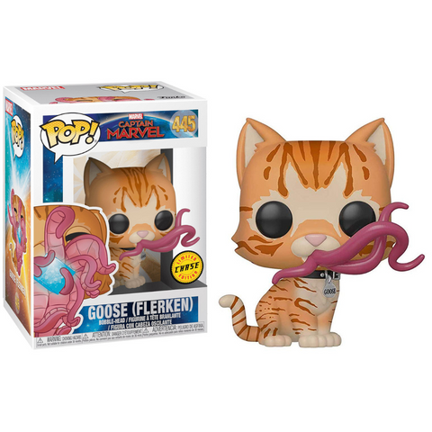 Funko Pop Marvel Captain Marvel Goose (Flerken) 445 Chase
