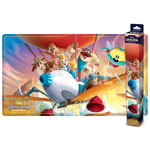DISNEY LORCANA PLAYMAT SET 8 MAT A RESCUE RANGERS