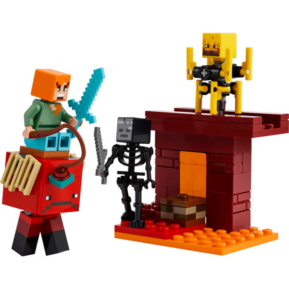 Lego 21266 Minecraft The Nether Lava Battle