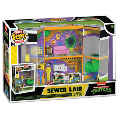 FUNKO BITTY BOXES TMNT SEWER LAIR