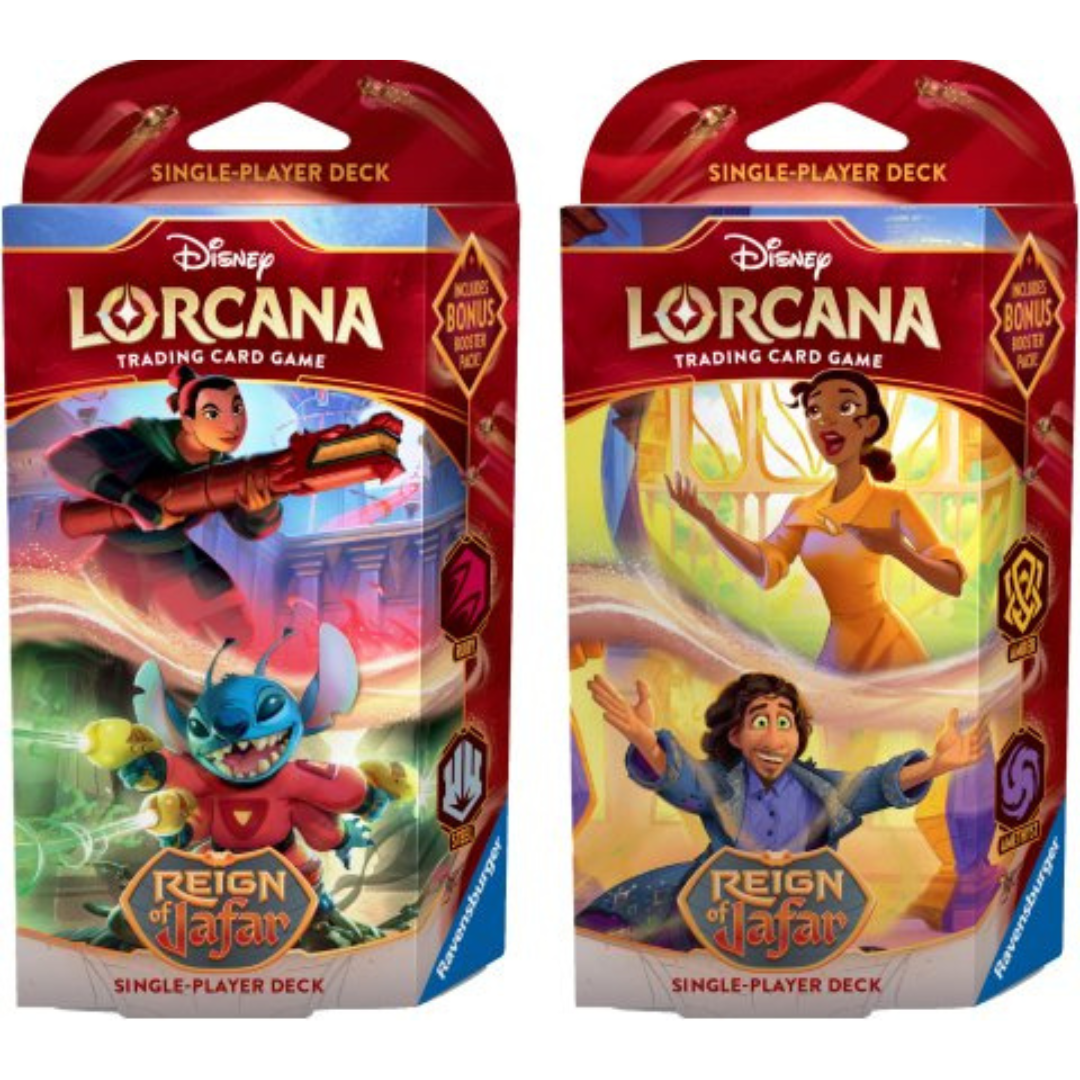 DISNEY LORCANA SET 8 REIGN OF JAFAR STARTER DECK - 1 DECK