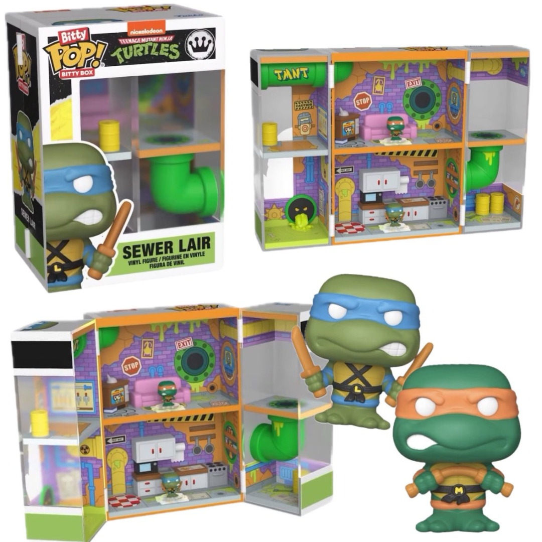 FUNKO BITTY BOXES TMNT SEWER LAIR