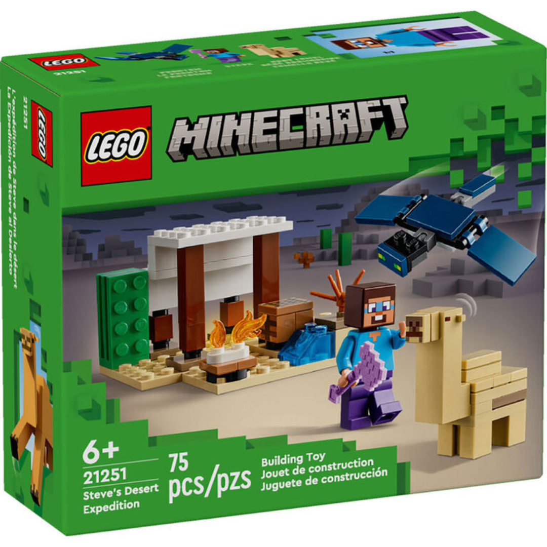 Lego 21251 Minecraft Steve's Desert Expedition