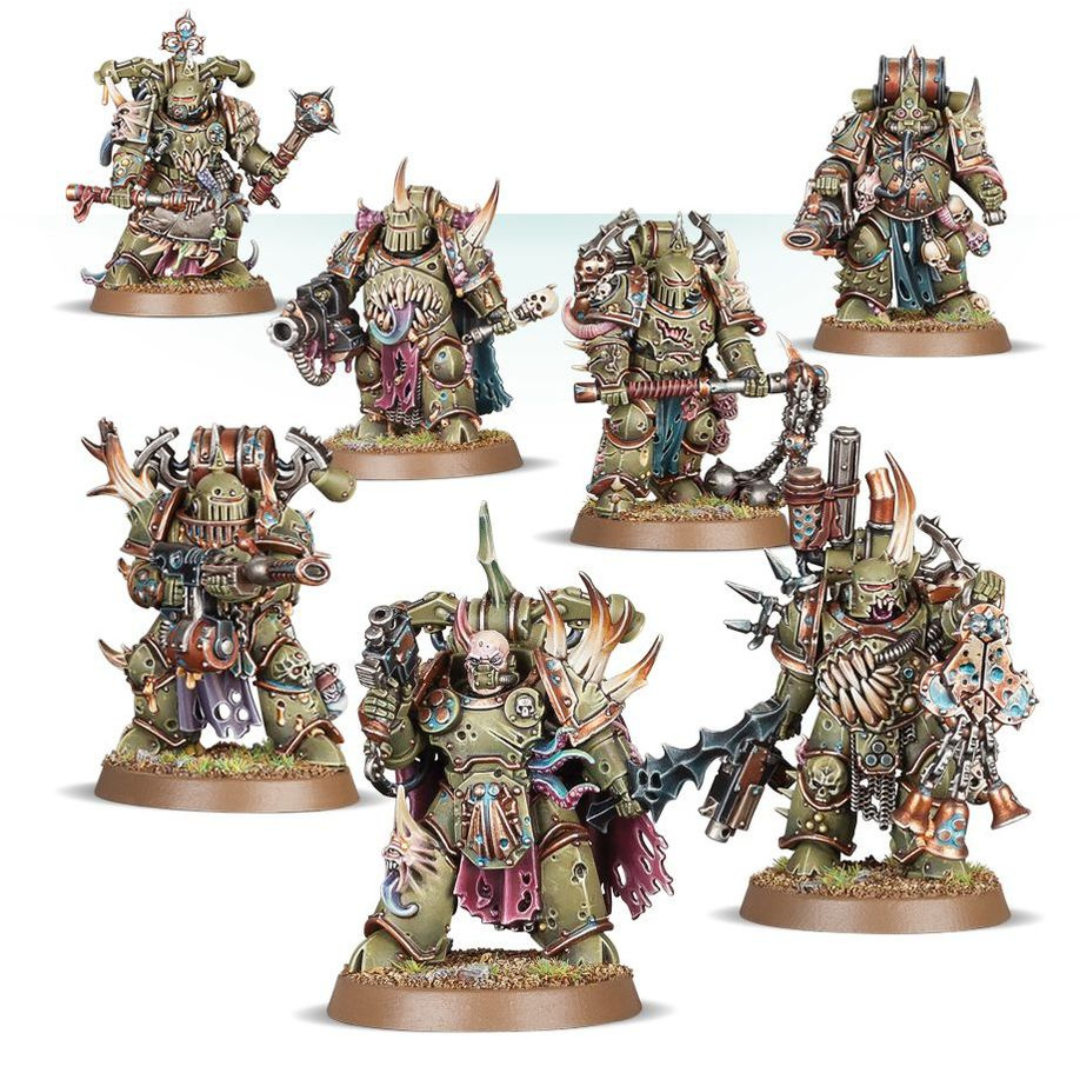 Games Workshop Warhammer 40K Death Guard Plague Marines