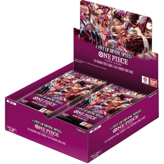 ONE PIECE CG OP-11 A FIST OF DIVINE SPEED BOOSTER BOX