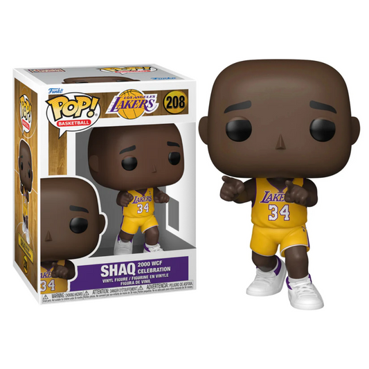 Funko Pop Sports Los Angeles Lakers Shaq 2000 WCF Celebration 208