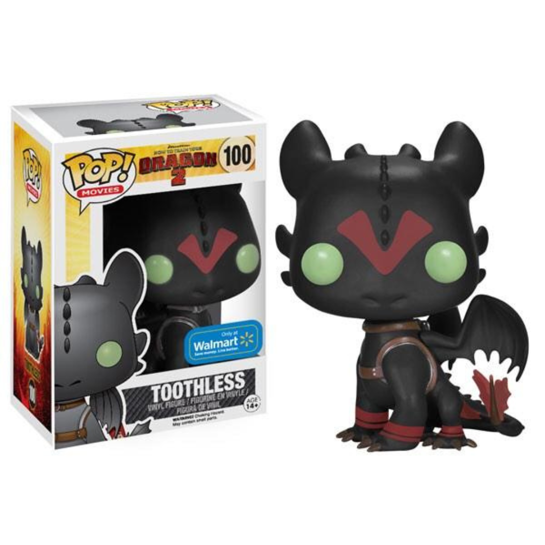 Funko Pop How To Train Your Dragon 2 Toothless 100 Walmart Exclusive