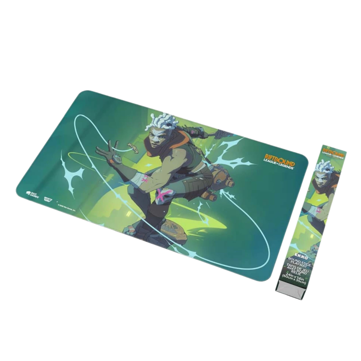 Ekko Bound Edge Playmat - Riftbound TCG Radiance - League Of Legends