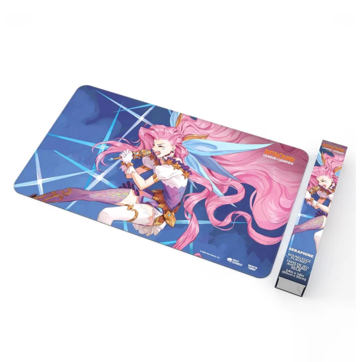 Seraphine Bound Edge Playmat - Riftbound TCG Radiance - League Of Legends