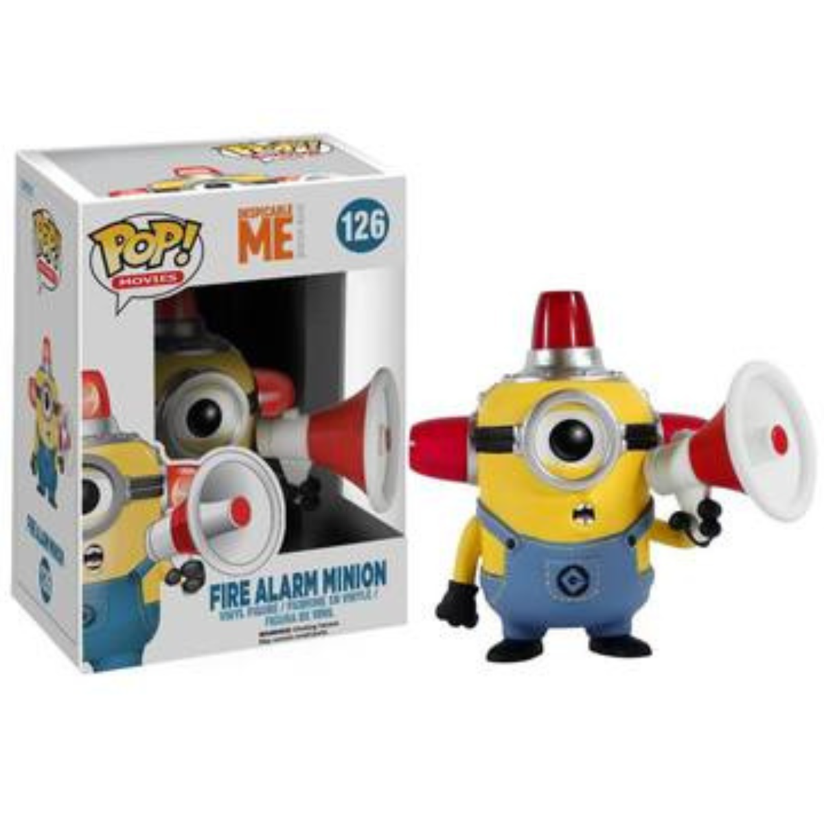 Funko Pop Movies Despicable Me Fire Alarm Minion 126