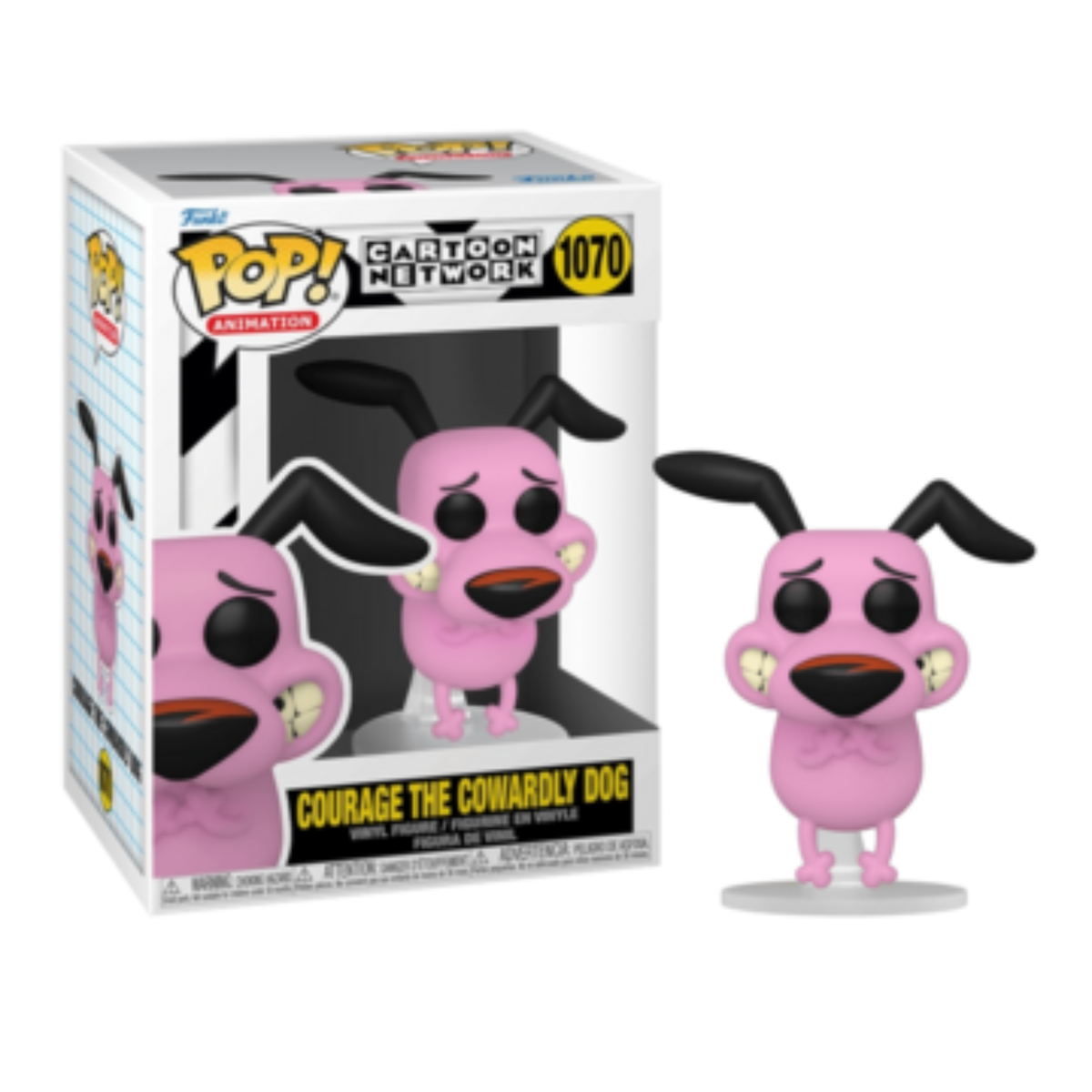 Funko Pop Cartoon Network Courage the Cowardly Dog 1070