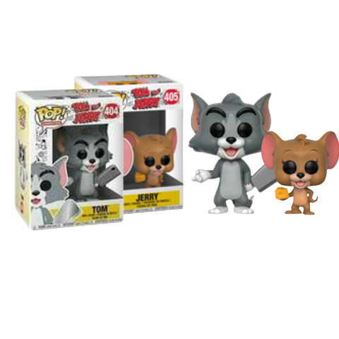 Funko Pop Animation Tom and Jerry Tom + Jerry 405 & 406 Set