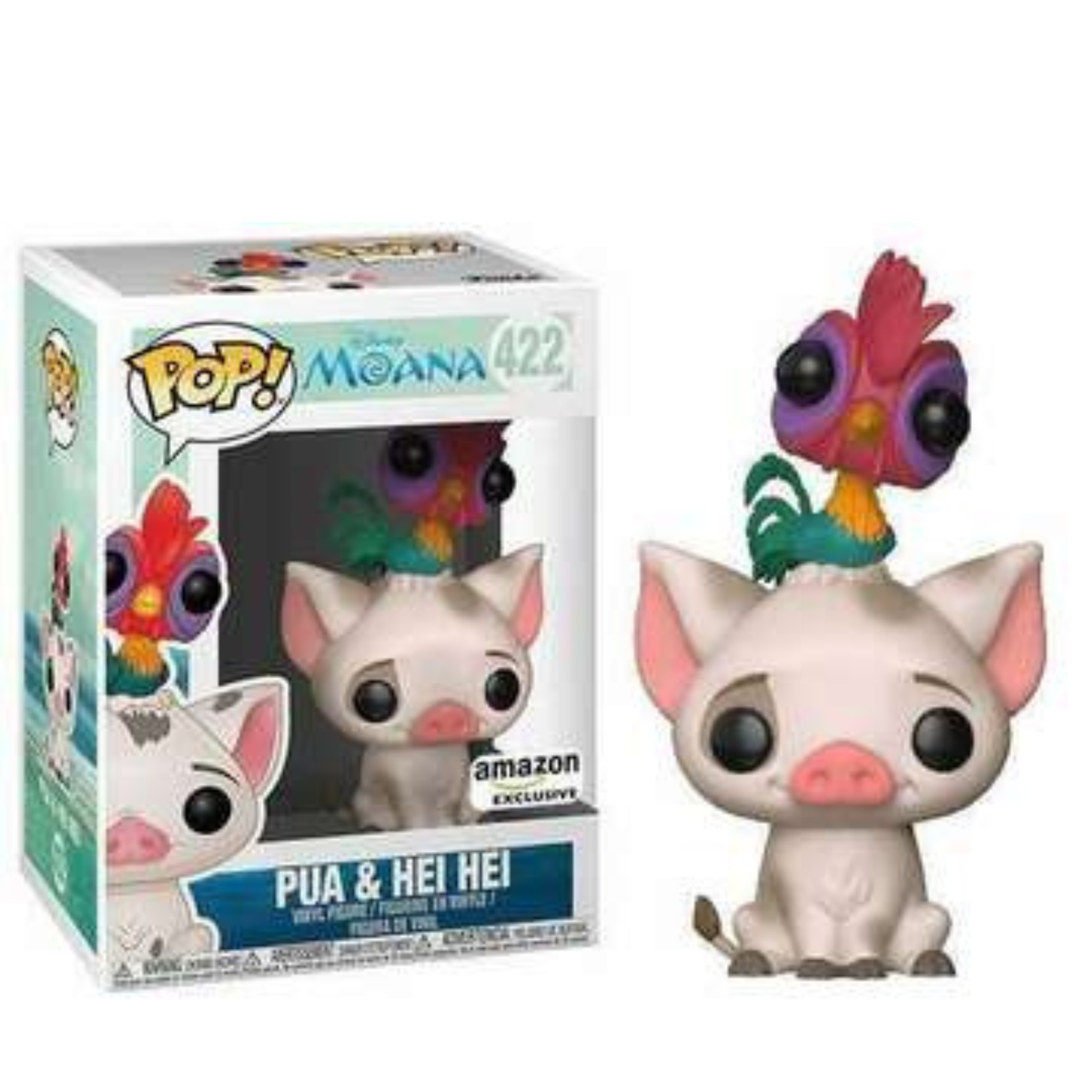 Funko Pop Disney Moana Pua & Hei Hei Amazon Exclusive 422