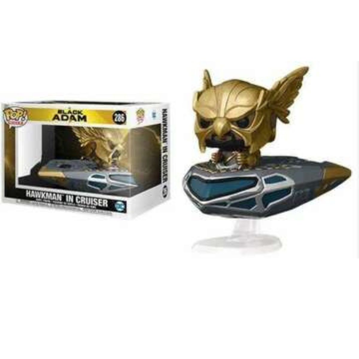 Funko Pop Rides DC Black Adam Hawkman in Cruiser 286