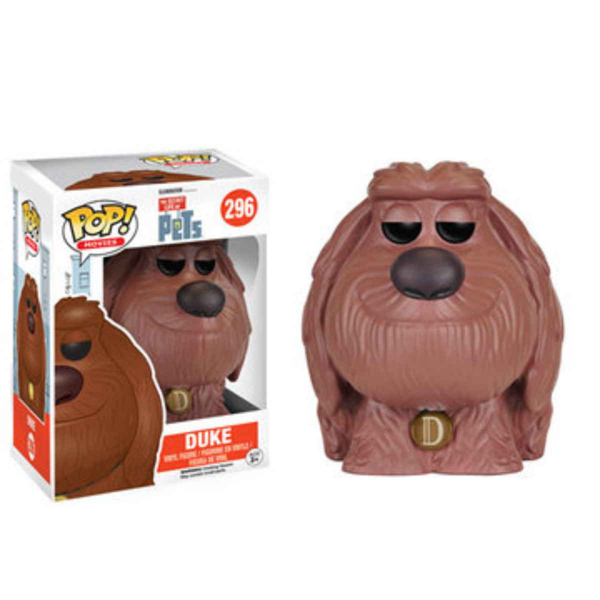 Funko Pop Movies The Secret Life of Pets Duke 296