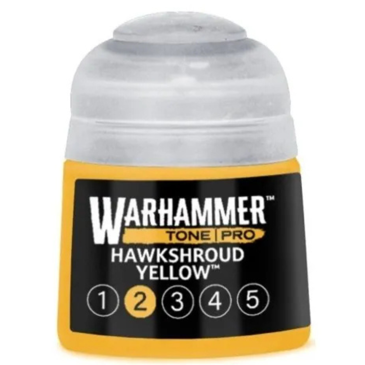 Games Workshop Warhammer Tone Pro Hawkshroud Yellow 2 12ml
