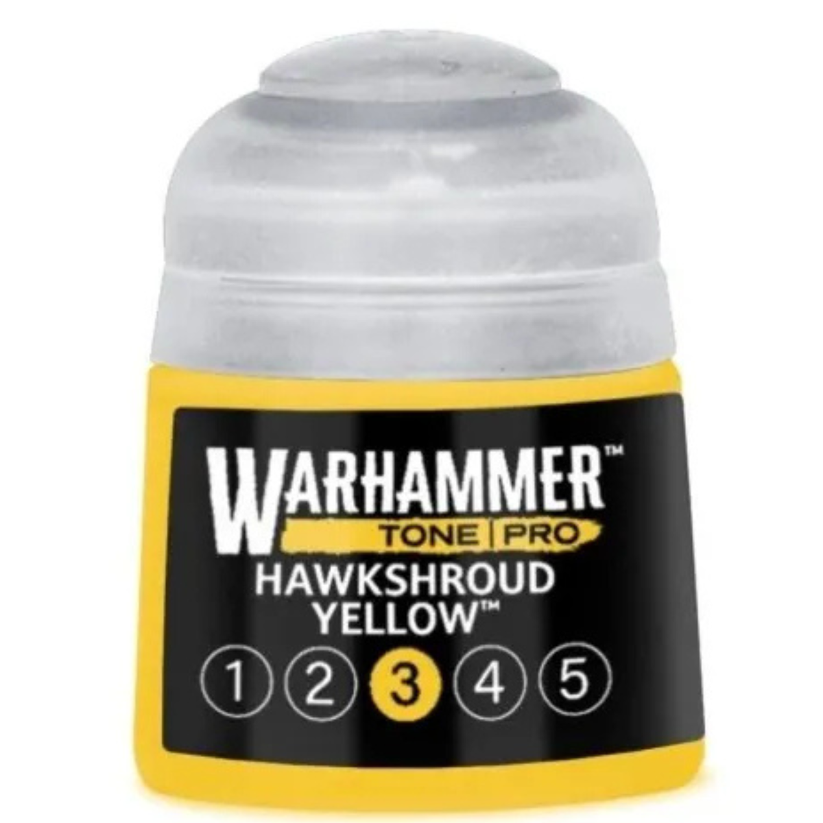 Games Workshop Warhammer Tone Pro Hawkshroud Yellow 3 12ml
